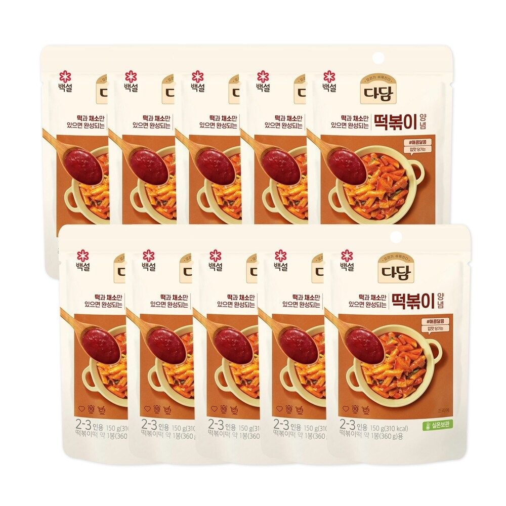 CJ 다담 떡볶이양념 150g x10개