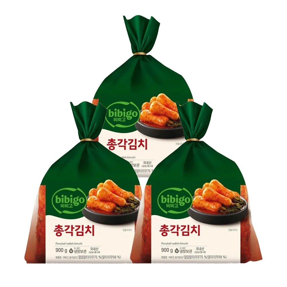 CJ 비비고 총각김치 900g x3개
