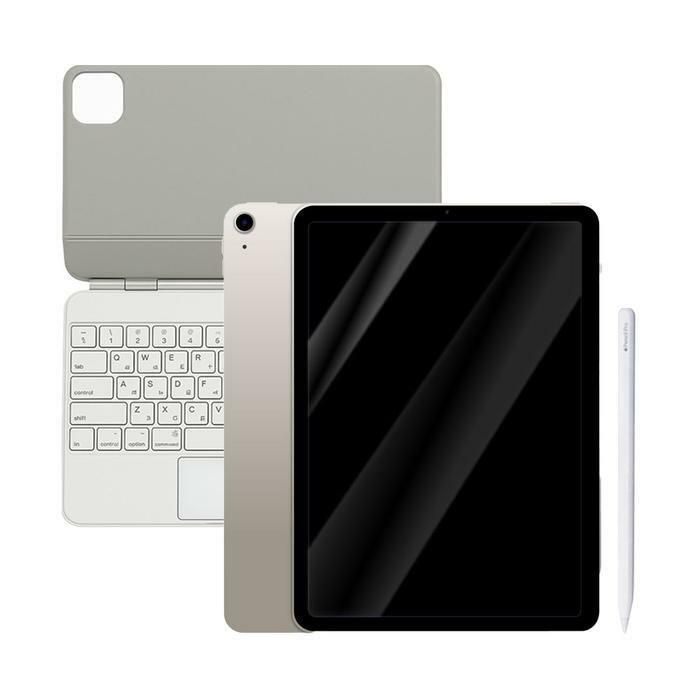 (현대Hmall) Apple 아이패드 에어 11 6세대 M2 스타라이트 1TB 5G+WiFi MUXU3KH+펜슬프로+매직키보드 국내정품 Ss