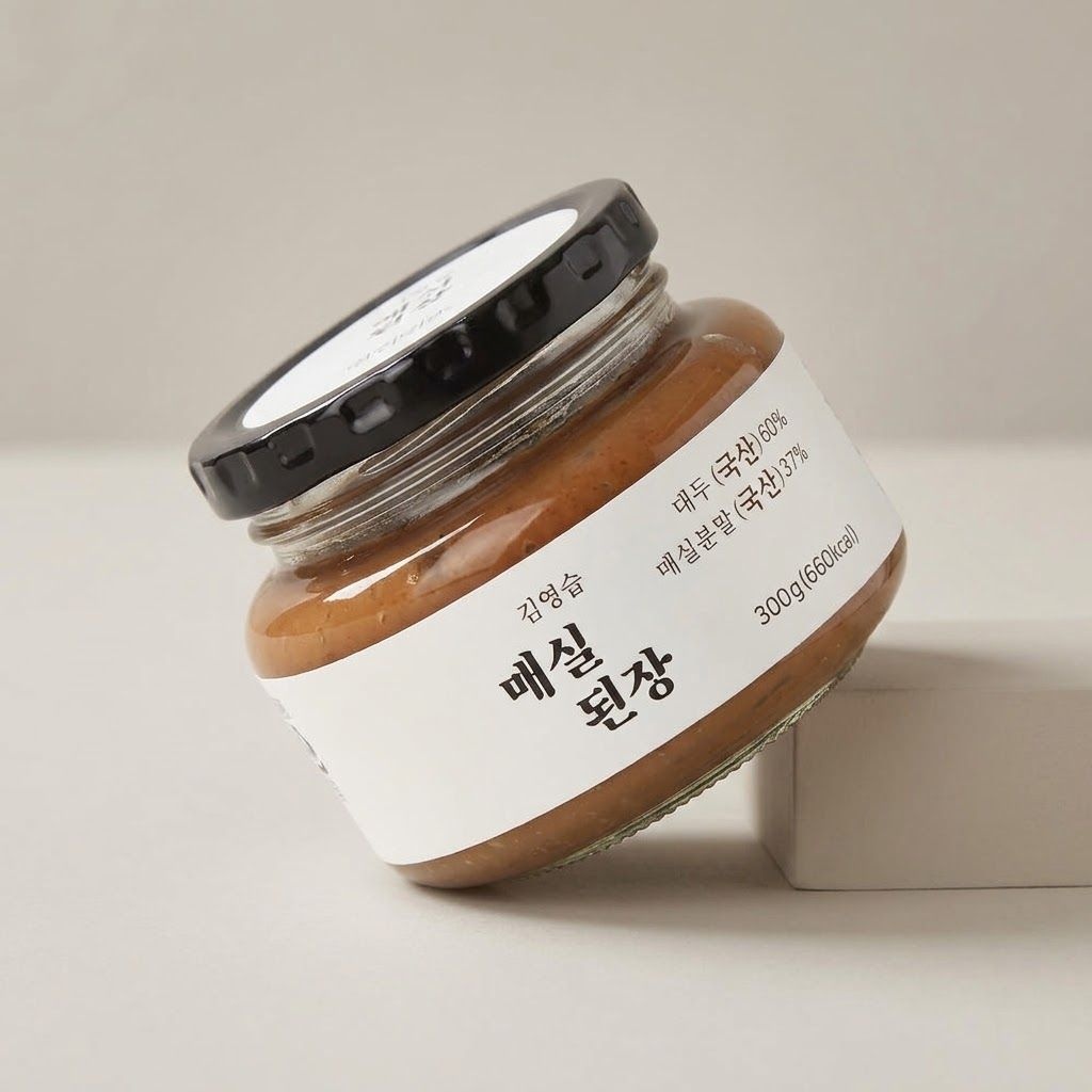된장 김영습 간식용 밥반찬 매실 명인명촌 250g