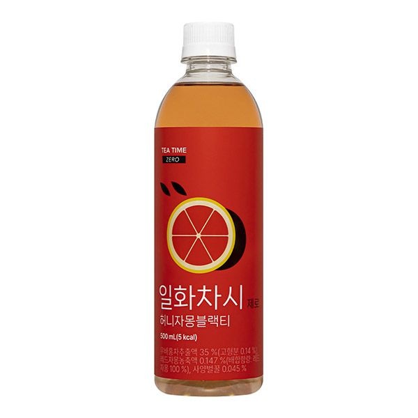 [롯데백화점] 일화 차시 허니자몽블랙티 제로 500ml 20개