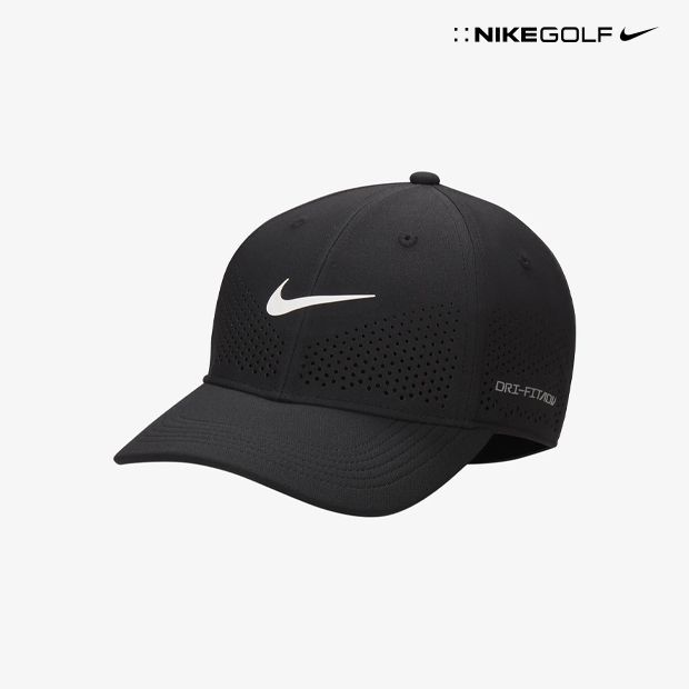 [롯데백화점] 나이키 골프 FB5636-010 나이키 드라이 핏 ADV 클럽 스트럭쳐 스우시 캡 모자