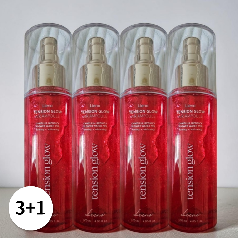 리에노 에어앰플 텐션글로우 카멜리아 미스트 120ml 4개
