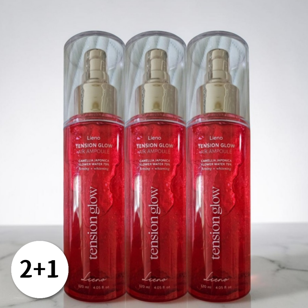 리에노 에어앰플 텐션글로우 카멜리아 미스트 120ml 3개