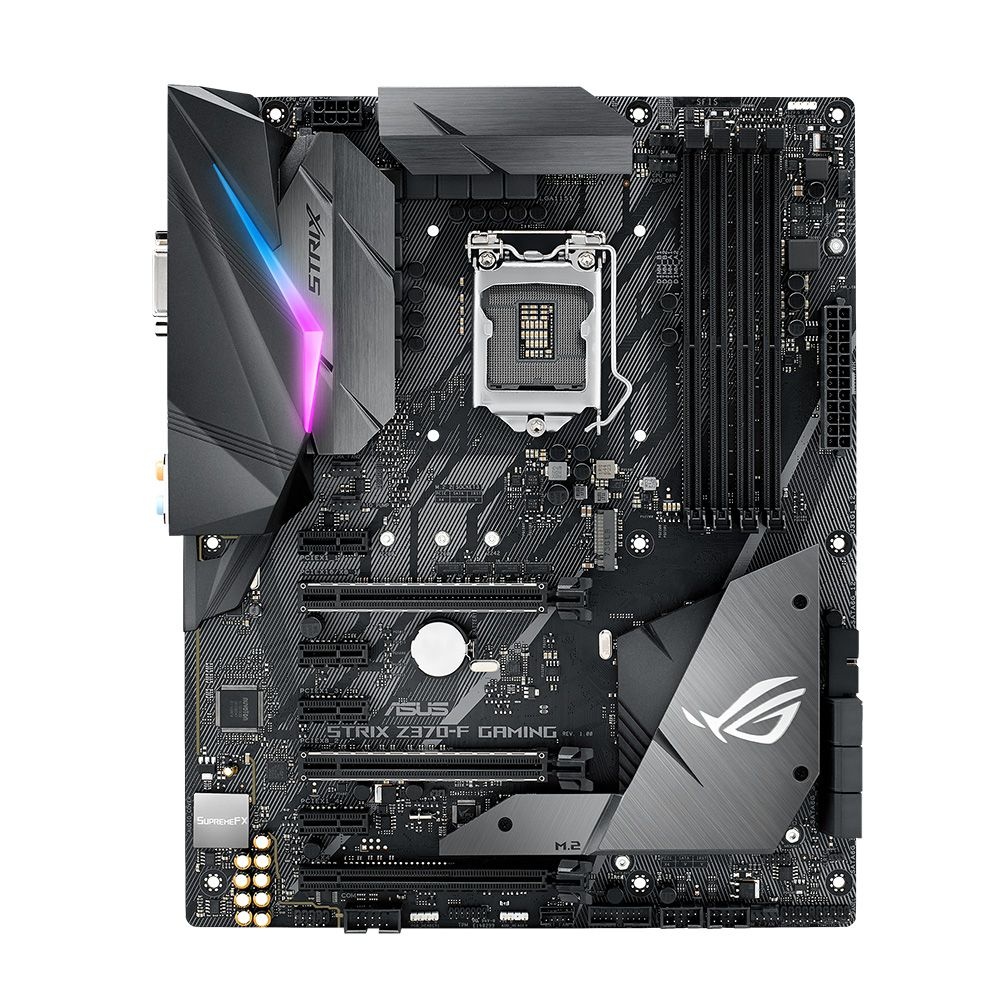 ASUS ROG STRIX Z370-F GAMING ATX 1151v2 소켓 8세대 9세대 메인보드 백패널 미포함