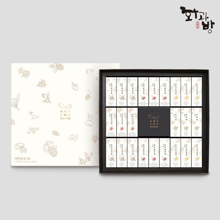 화과방 [화과방] 지현양갱세트 3호 (45g x 24개입) + 쇼핑백