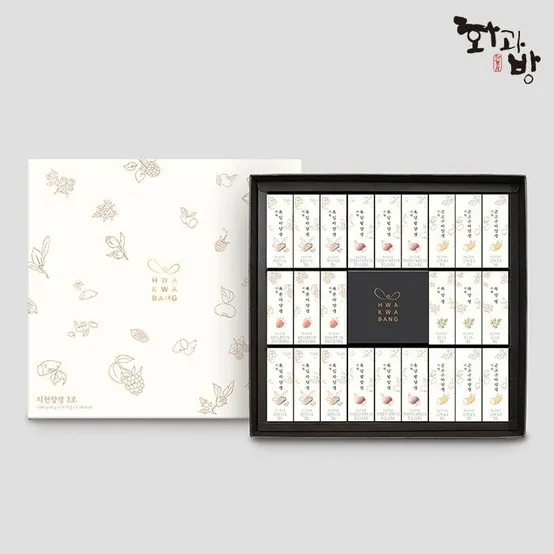 [화과방] 지현양갱세트 3호 (45g x 24개입) + 쇼핑백