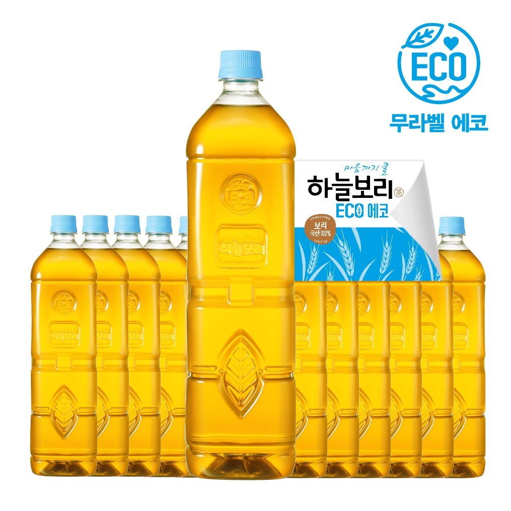 하늘보리 에코 무라벨 1.5L x 12페트