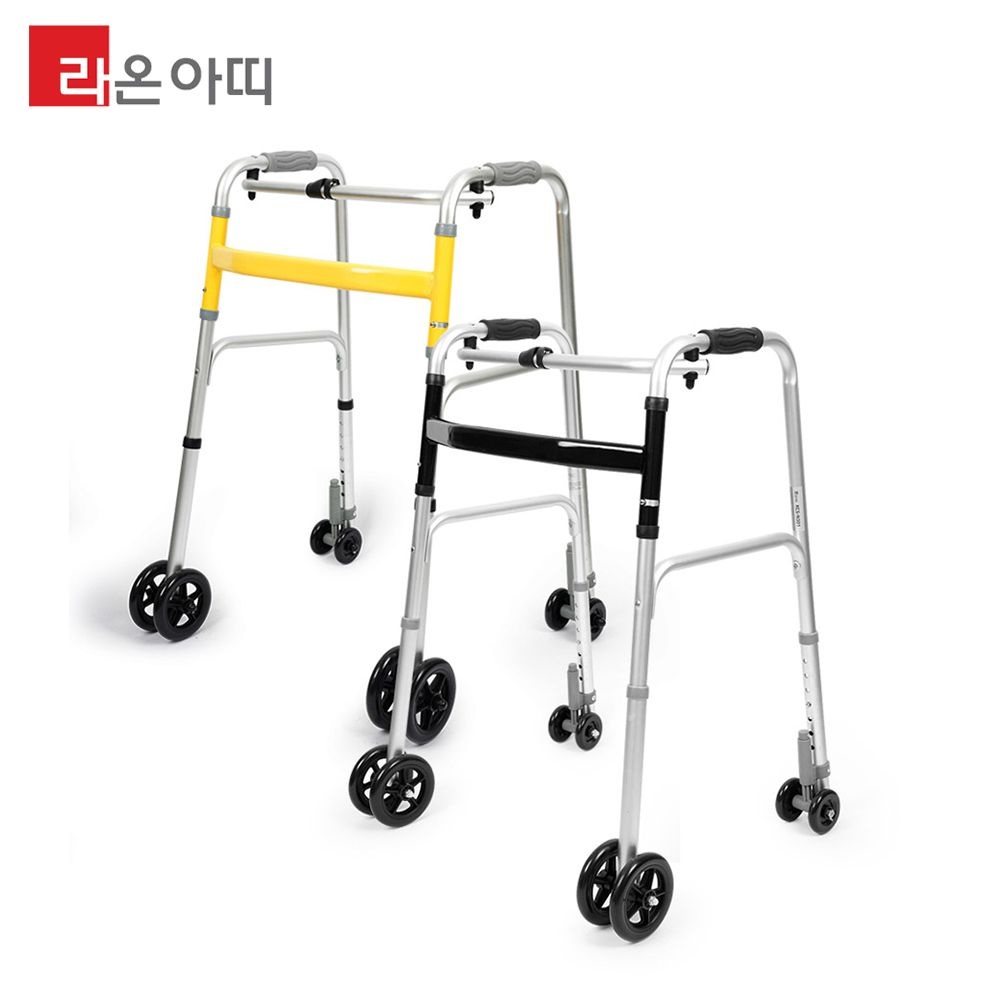 라온아띠 성인용 보행기 라온아띠 KCS-202 이중바퀴형 워커