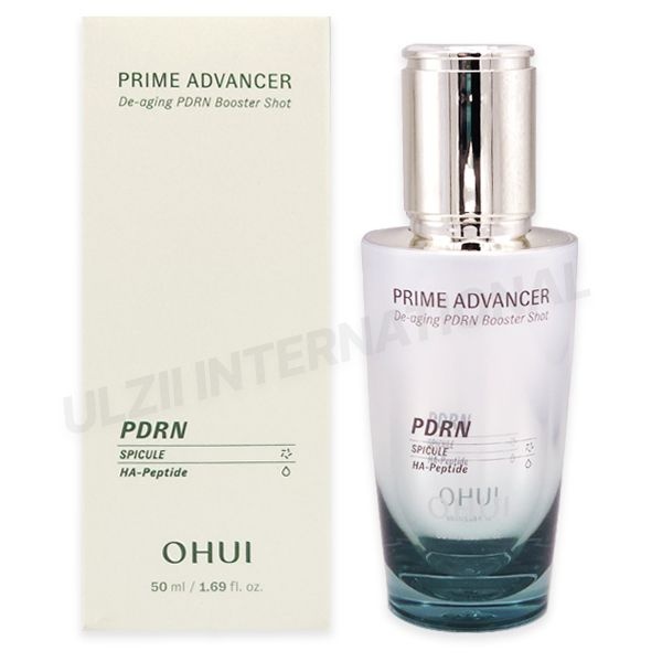 오휘 프라임 어드밴서 디에이징 PDRN 피디알엔 부스터 샷 50ml