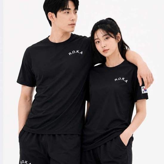 제이케이sp 로카티 ROKA 쿨 드라이 반팔 군인 군대 PX 티셔츠