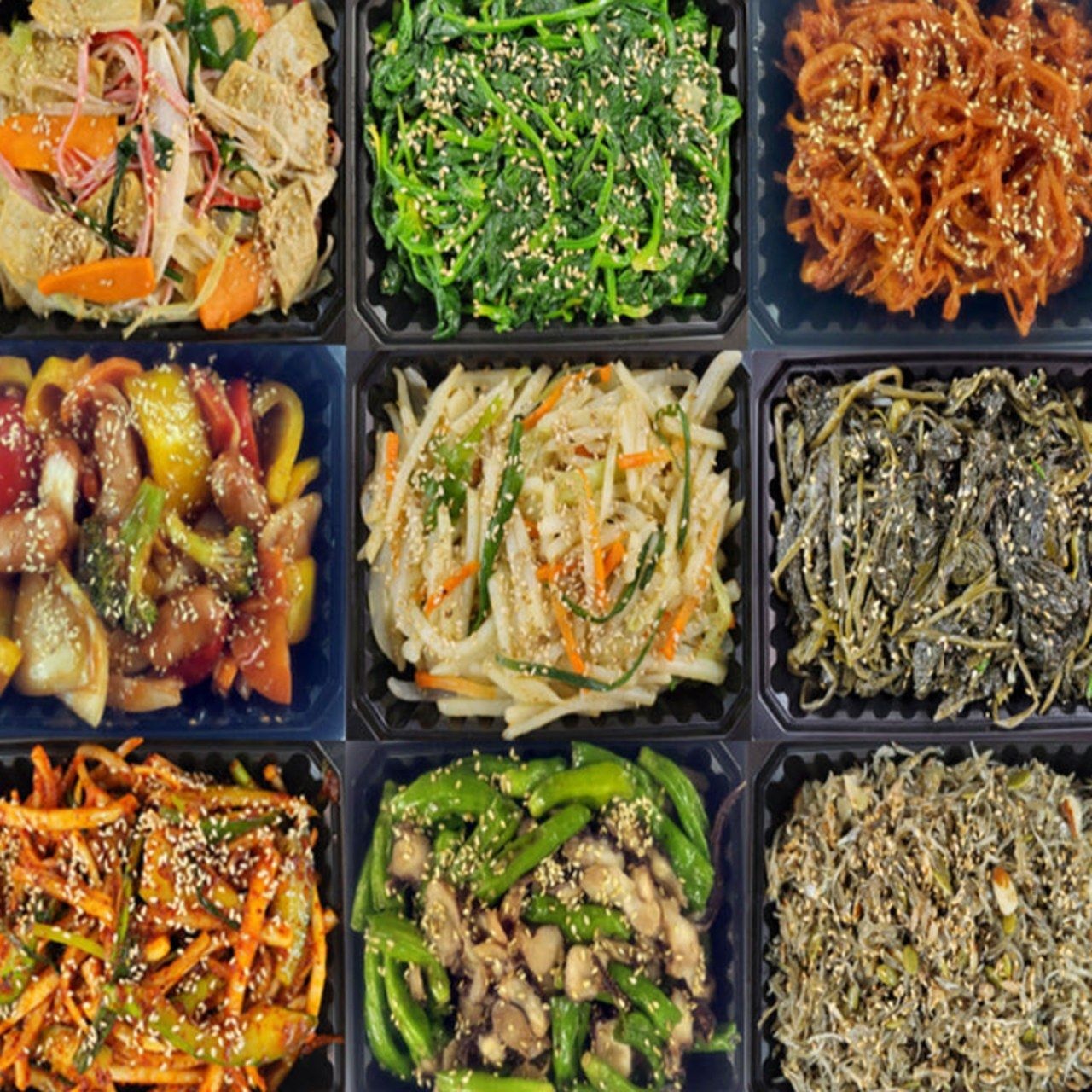 대용량 일주일 수제 반찬가게 당일조리 배달 가정식 집반찬 4종세트
