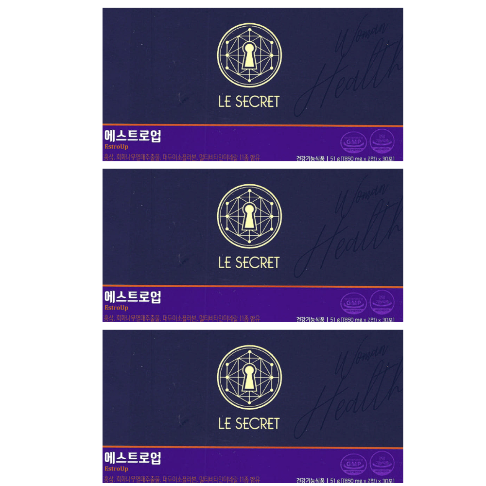 뉴트리원 르시크릿 에스트로업 1700mg x 30포 3박스