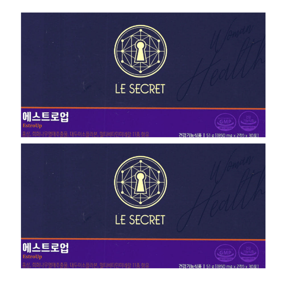 뉴트리원 르시크릿 에스트로업 1700mg x 30포 2박스