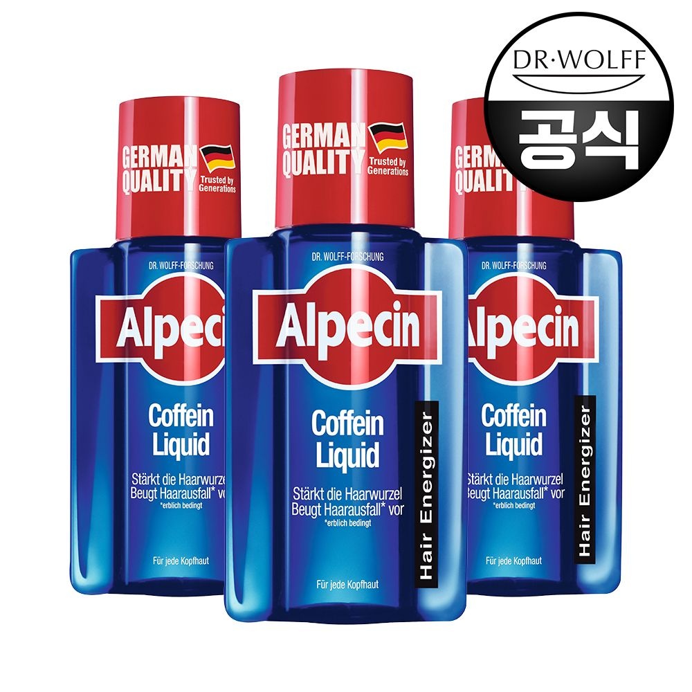 [오늘출발] 알페신 카페인 리퀴드 200ml 3개