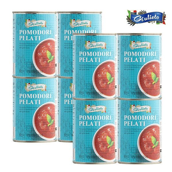 [보라티알] 줄리에토 토마토홀 400g x 8개