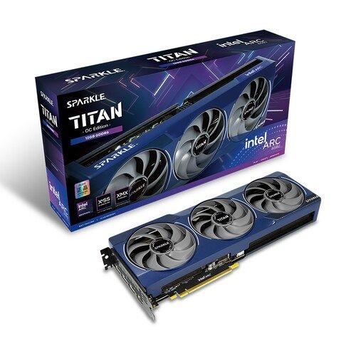 스파클 스파클 SPARKLE Arc B580 TITAN OC D6 12GB 코잇
