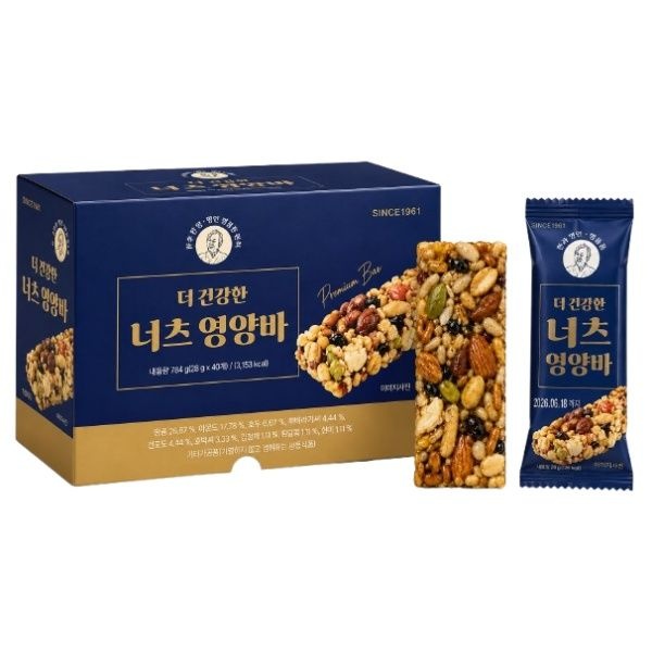 김규흔 한과 더 건강한 너츠 영양바 40개