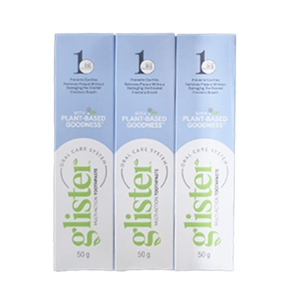 암웨이 글리스터 프로액션 컴플리트 여행용치약 50g x 3개입