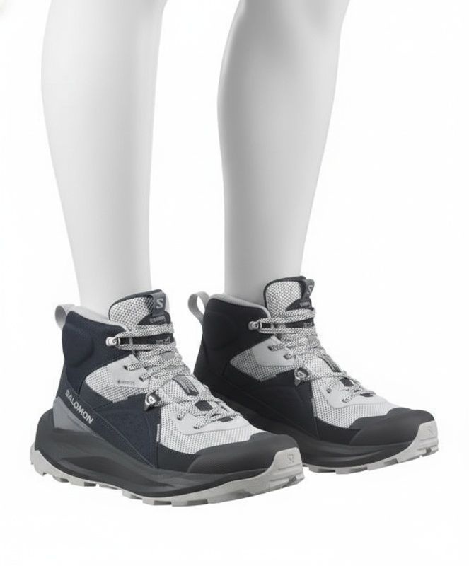 살로몬 엘릭서 미드 GTX W 카본 펄 블루 플린트 스톤 L47296800