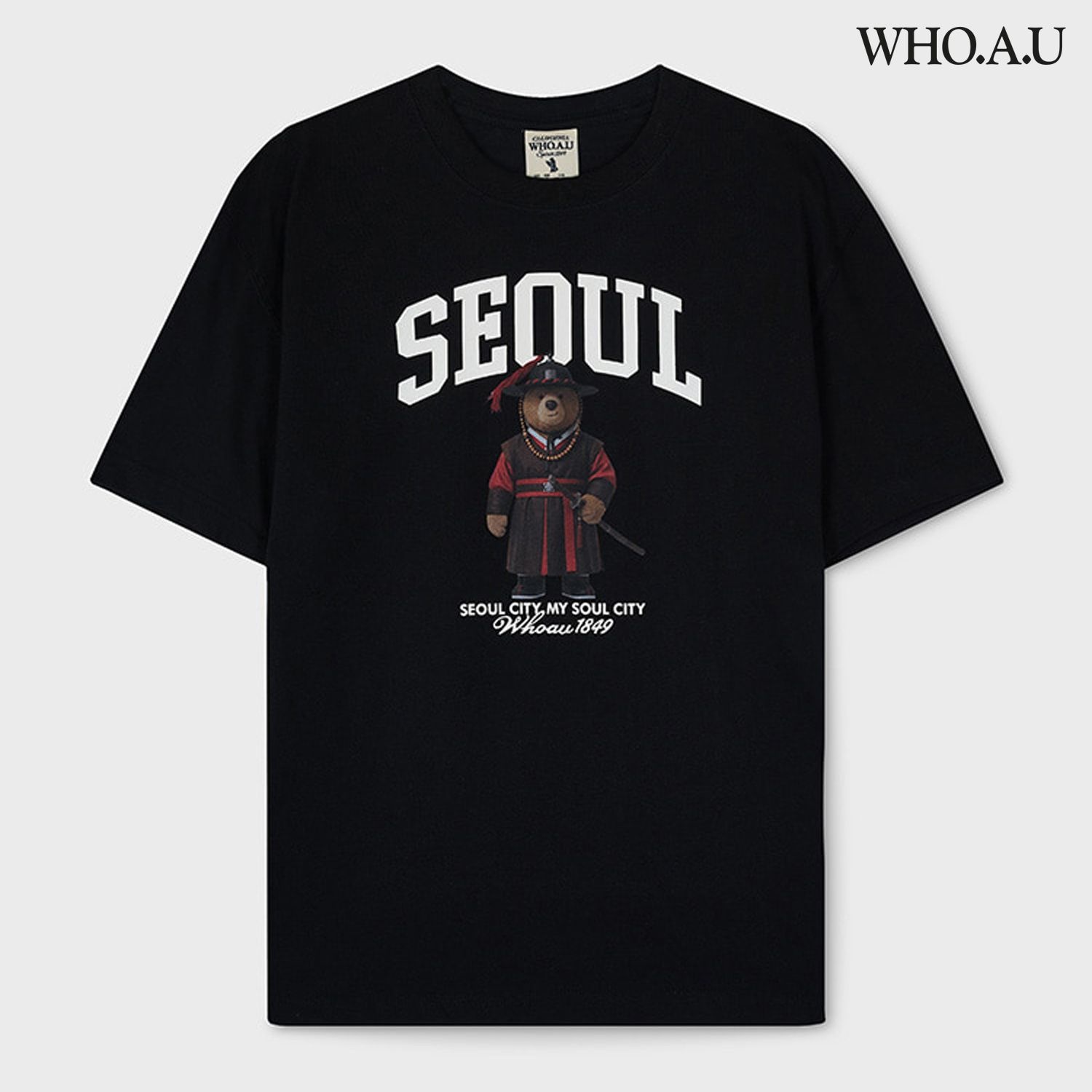 공용 [SEOUL EDITION] Hanbok Steve T-Shirt (티셔츠) WHRPG2309U