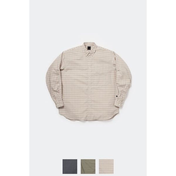 [해외] 다이와피어39 TECH BUTTON DOWN SHIRT LS GREN PLAID 텍 버튼 다운 셔츠 긴 소매 글렌 체크 BE-80026 286130
