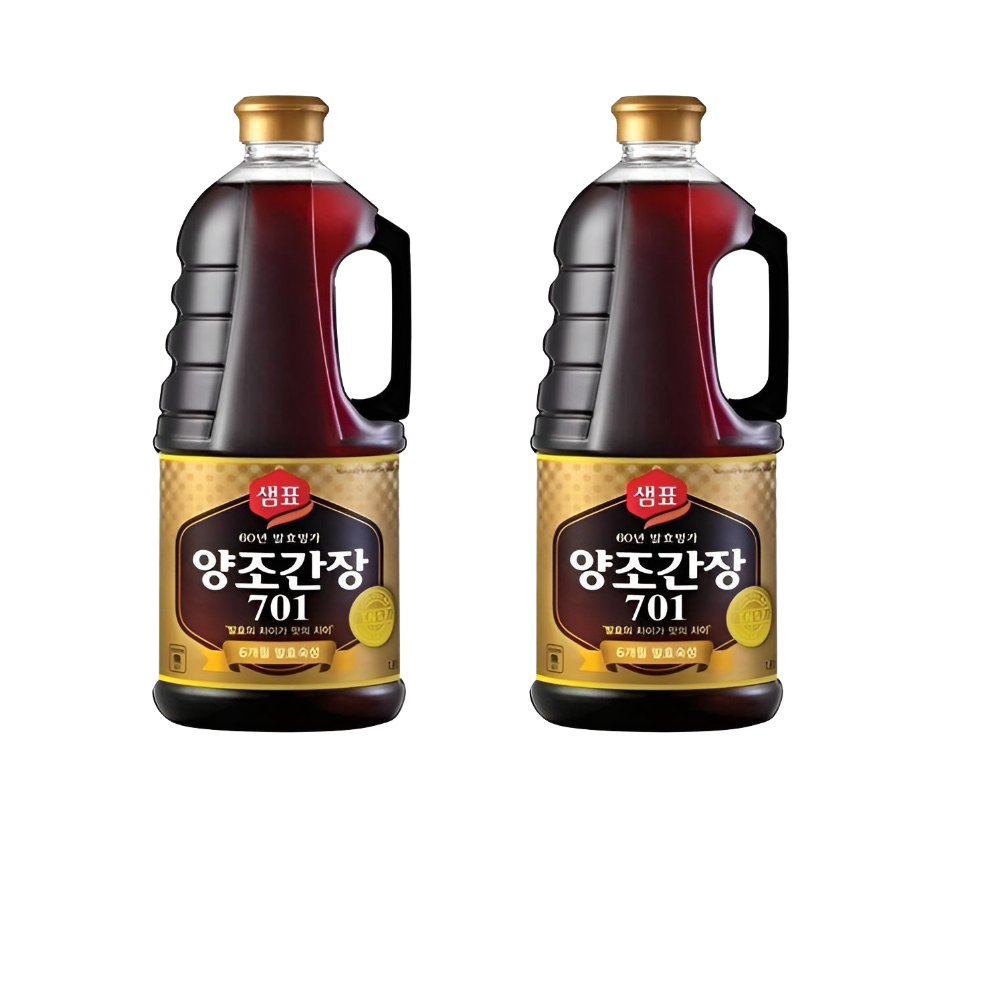 샘표 양조간장 701 1.8L 2개