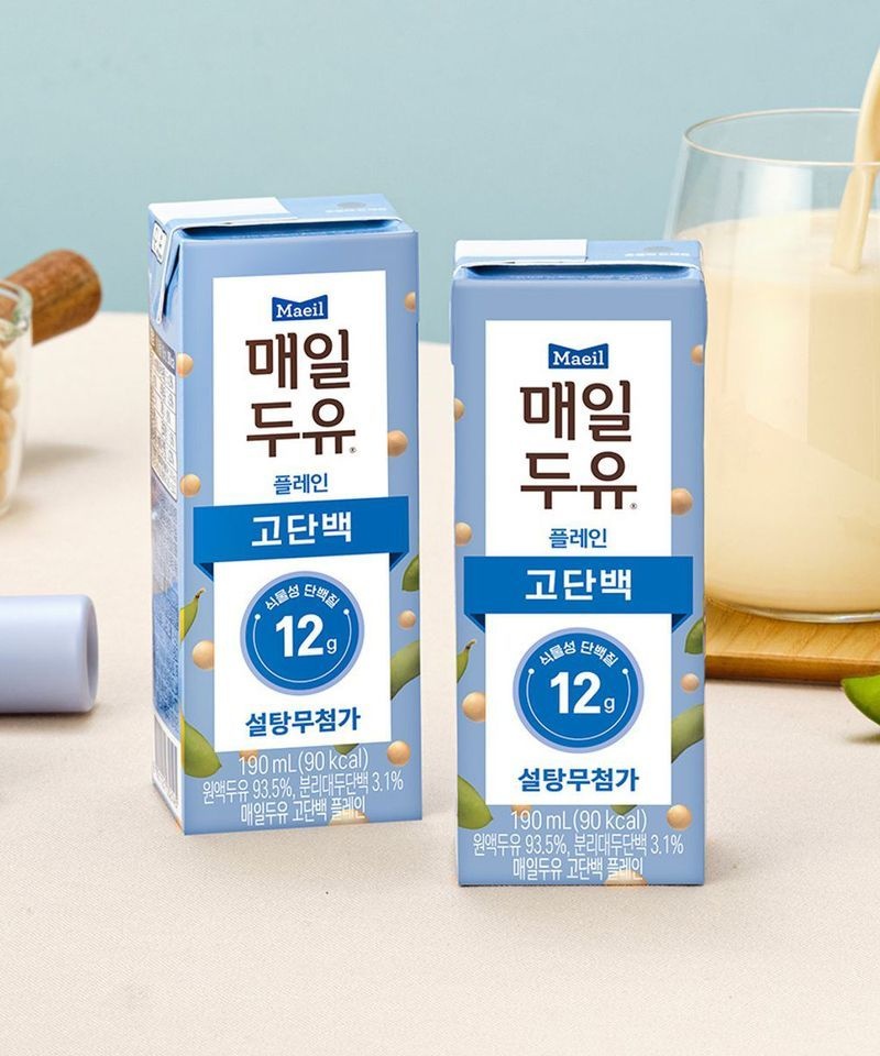 MAEILSOYMILK 매일두유 고단백 190ml 48팩 4161184