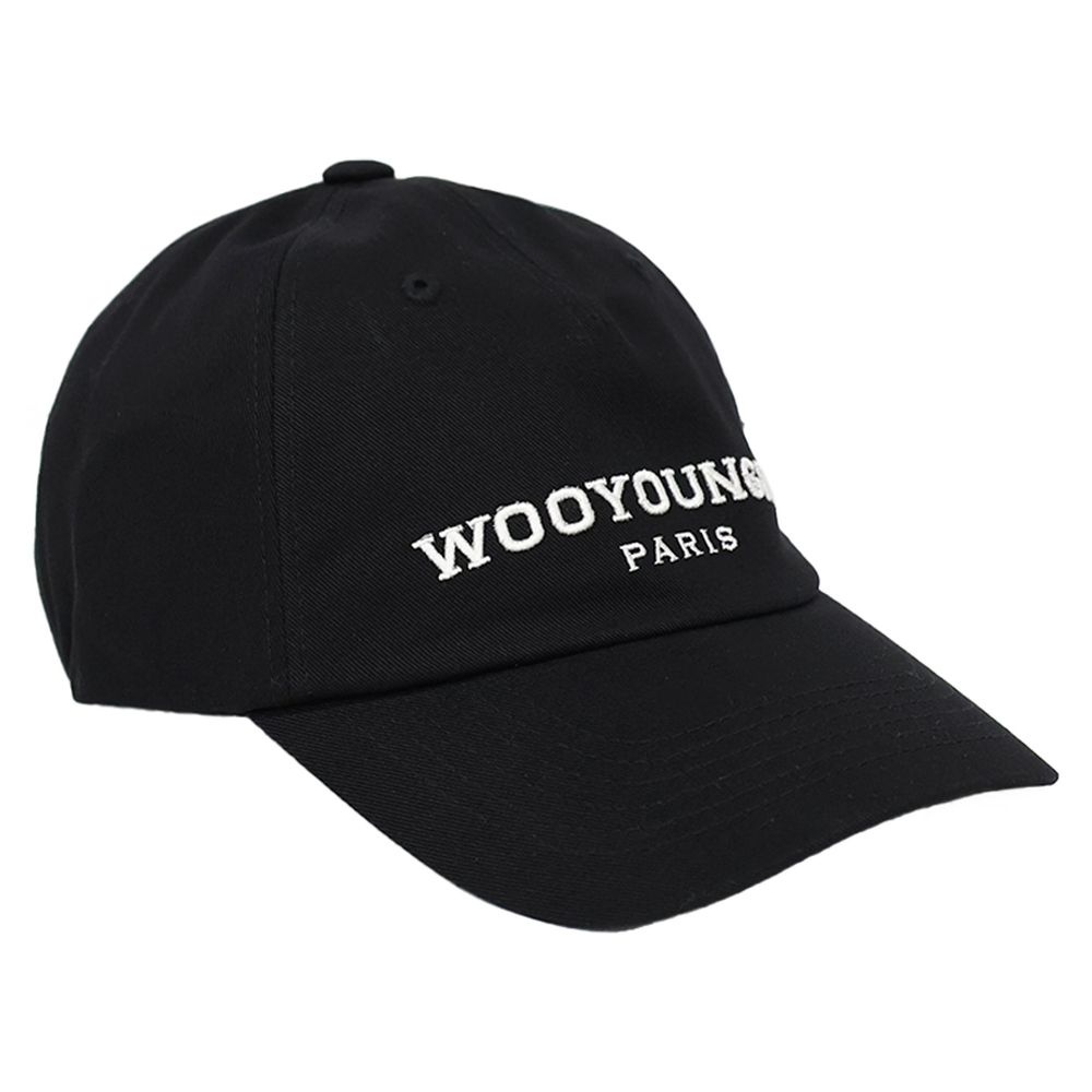우영미 자수 남녀공용 볼캡 W253AC52661B