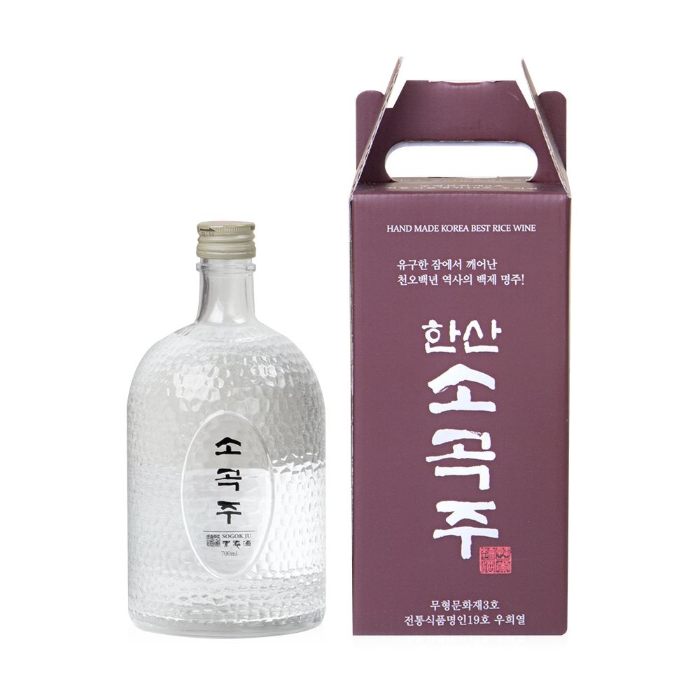 [롯데백화점] 전통주애 한산소곡주 불소곡주 43도 700ml