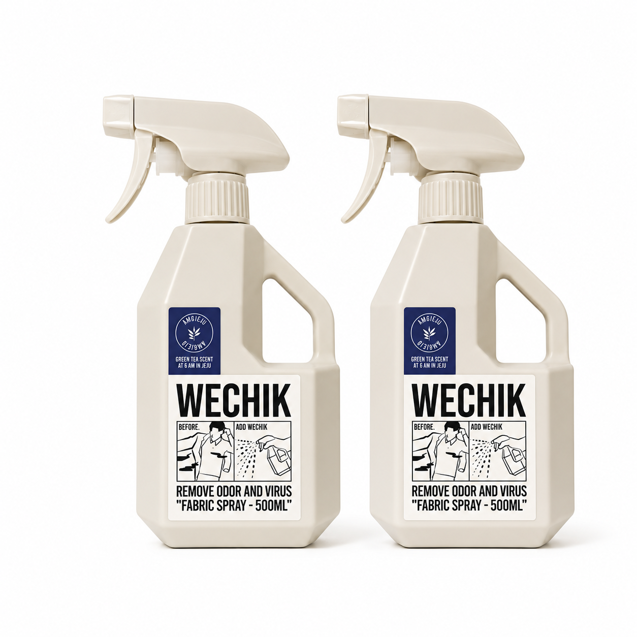 [오늘출발] 위칙 섬유 탈취제 500ml 2개
