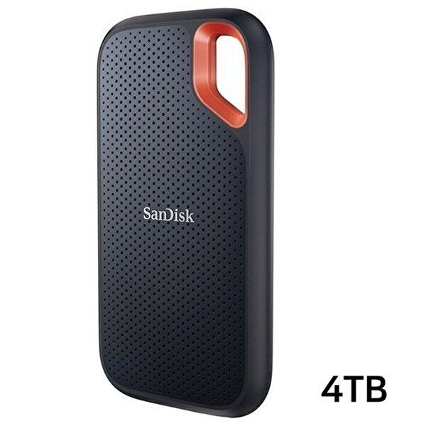 고품질 SanDisk Extreme Portable SSD V2 외장하드 (SSDE61) (4TB) SSD SSDE61 4TB WFQ650L