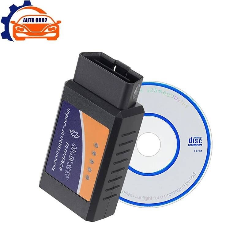 UnKnown [해외] 자동차 스캐너 차량 점검기 진단기 ELM327 블루투스 V2.1 OBD2 PIC18F25K80 진단 도구 작업 안드로이드/IOS/Win Auto ELM 327 OBD