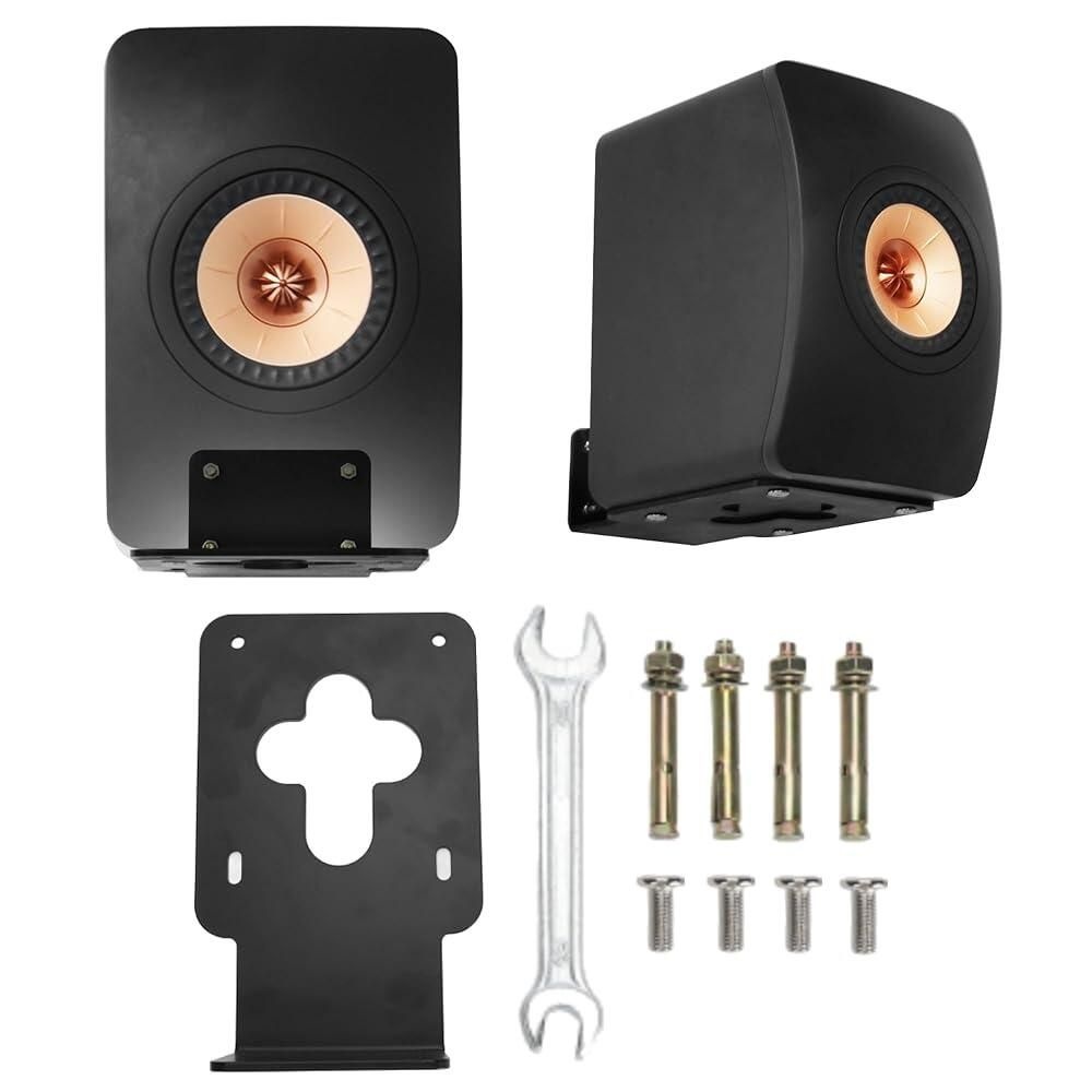 [해외] KEF LS50 Meta II용 스피커 벽 브래킷 호환교체품 두꺼운 금속 마운트 홀더 [호환]