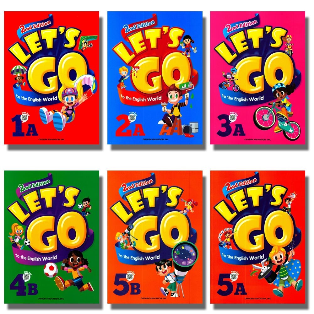 천재교과서 렛츠고 Lets Go to the English world 1 2 3 4 5 A B C선택 2판 (604994)