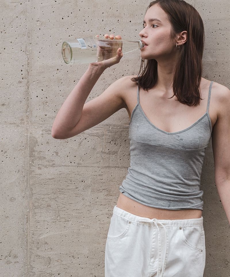 108POUND 108파운드 S엠오오th Fit Camisole_Melange Gray