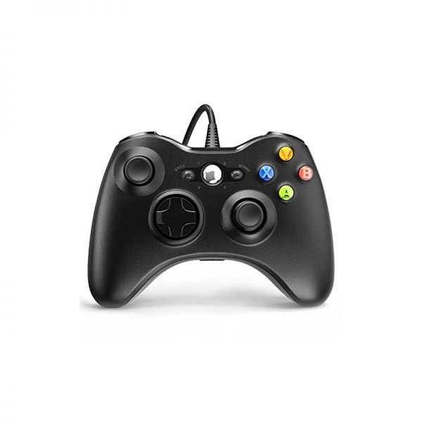 [해외] YAEYE 유선 Xbox 360 컨트롤러 듀얼 진동 터보 기능 탑재 Slim PC Windows 7 8 10 11 호환 게임 255589