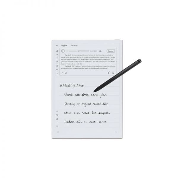 [해외] iFLYTEK AINOTE 2 10.65인치 E잉크 태블릿 4.2mm 초박형 AI 종이 음성 텍스트 변환 필기 다국어 지원 ChatGPT 5 기술 탑재로