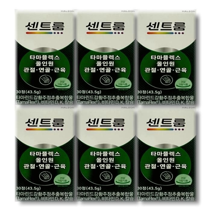 센트룸 타마플렉스 올인원 관절 연골 근육 30정 6개