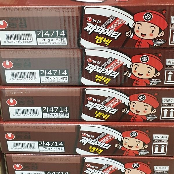농심 짜파게티 범벅 70g x 15입