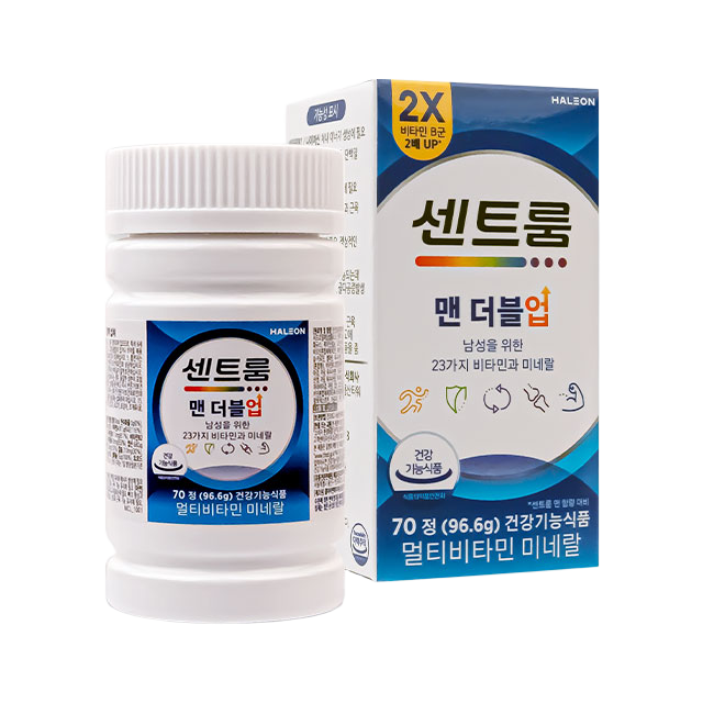 센트룸 맨 더블업 70정 남성용 멀티비타민 국내생산