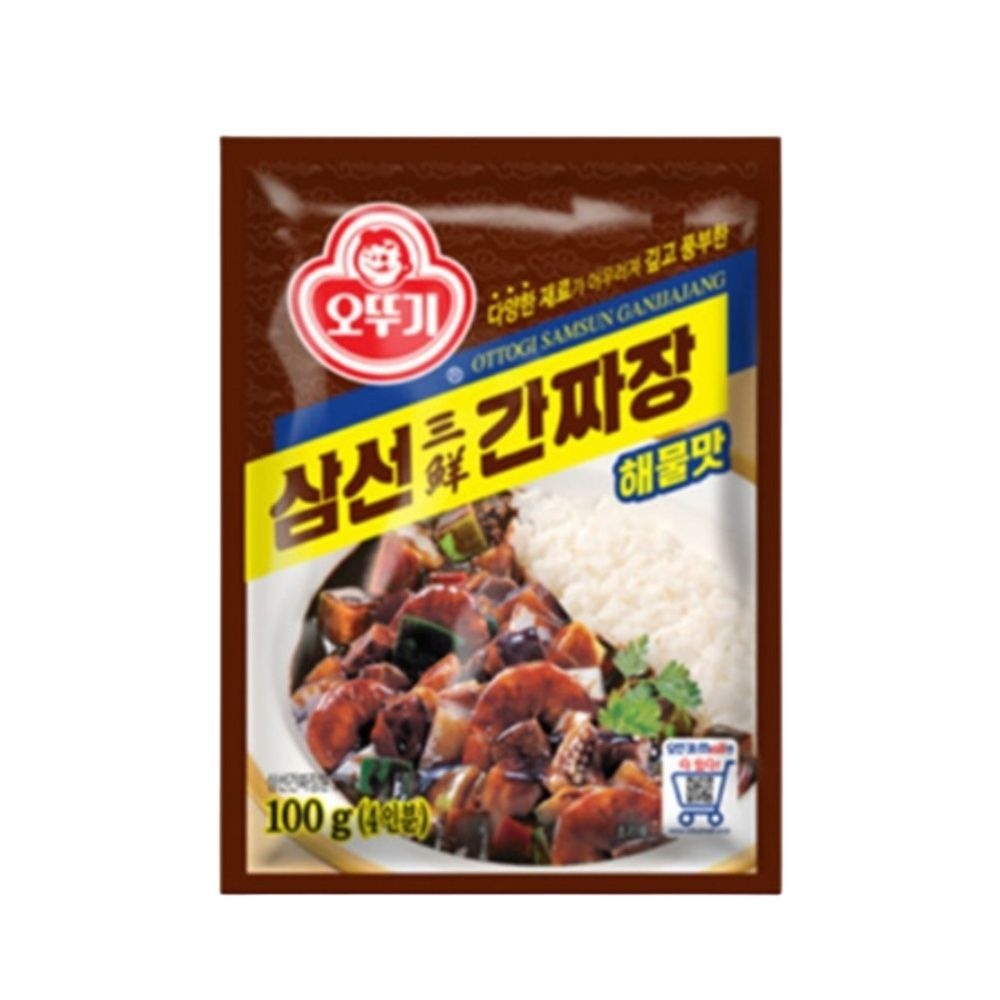 루리점빵협력사 루리노트 오뚜기 삼선간짜장 가루 해물맛 100g 10개 간편식 즉석식품 자취간편식