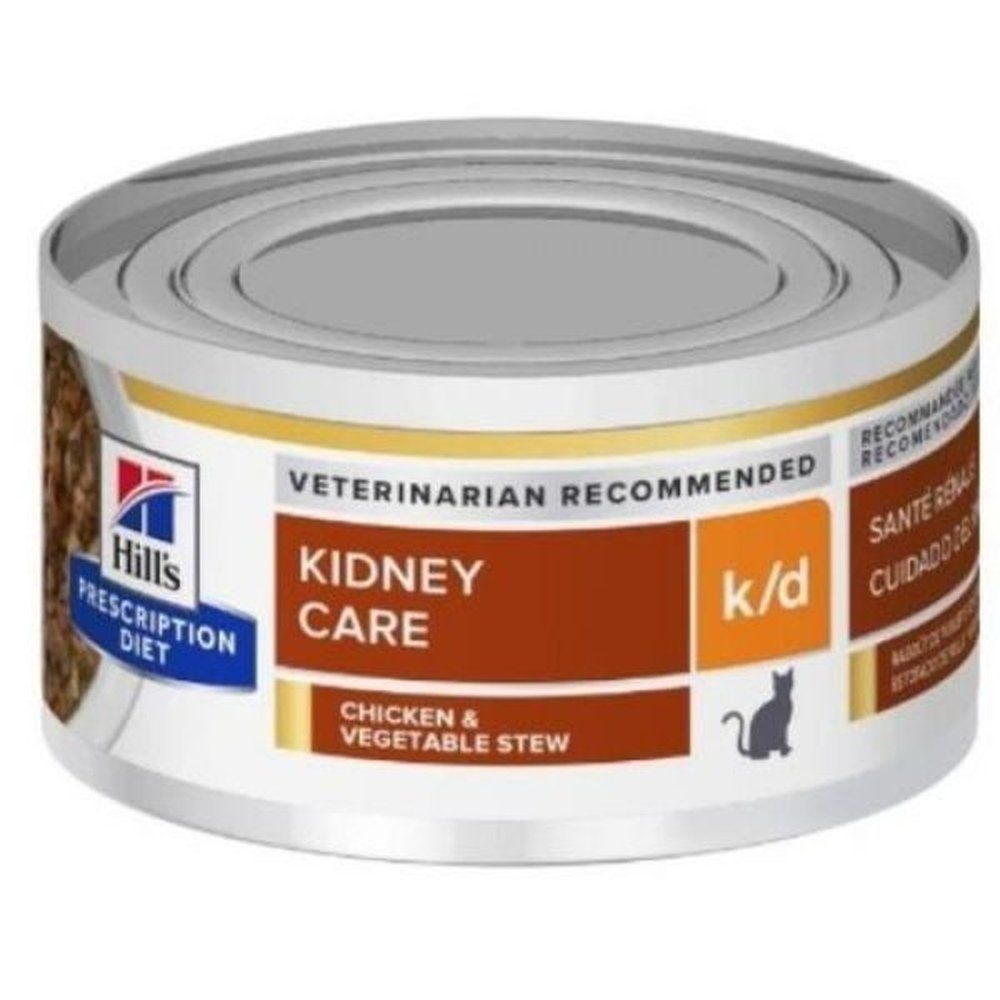 힐스 캣 kd k d스튜캔 (치킨야채) 82g 고양이 처방캔 HILLS