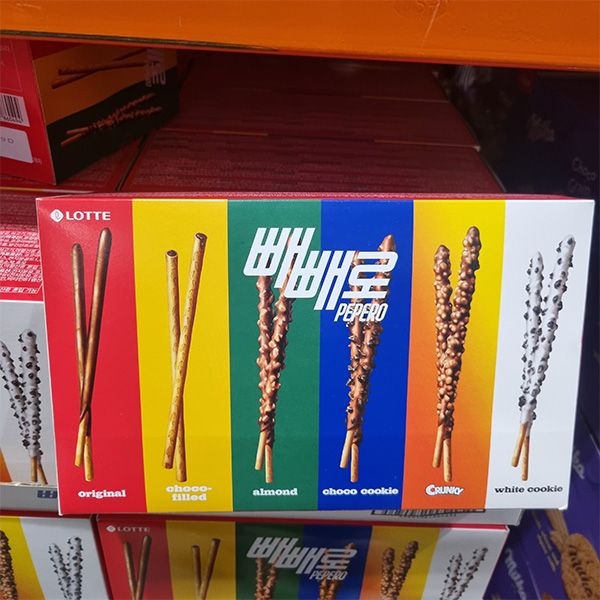 롯데 빼빼로 15팩세트 644g