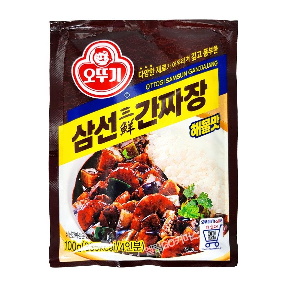 오뚜기 오뚜기 삼선간짜장 해물맛 100g