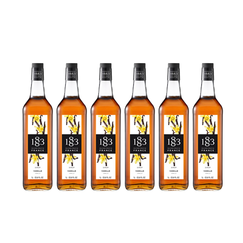1883 1883 바닐라 시럽 1000ml 6개 홈카페시럽 바닐라라떼