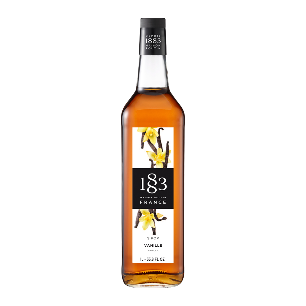 Routin SAS 1883 바닐라 시럽 1000ml 6개 커피 시럽 홈카페 라떼