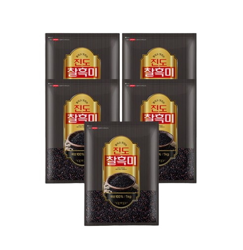 진도 찰흑미 5kg (1kg 5봉)