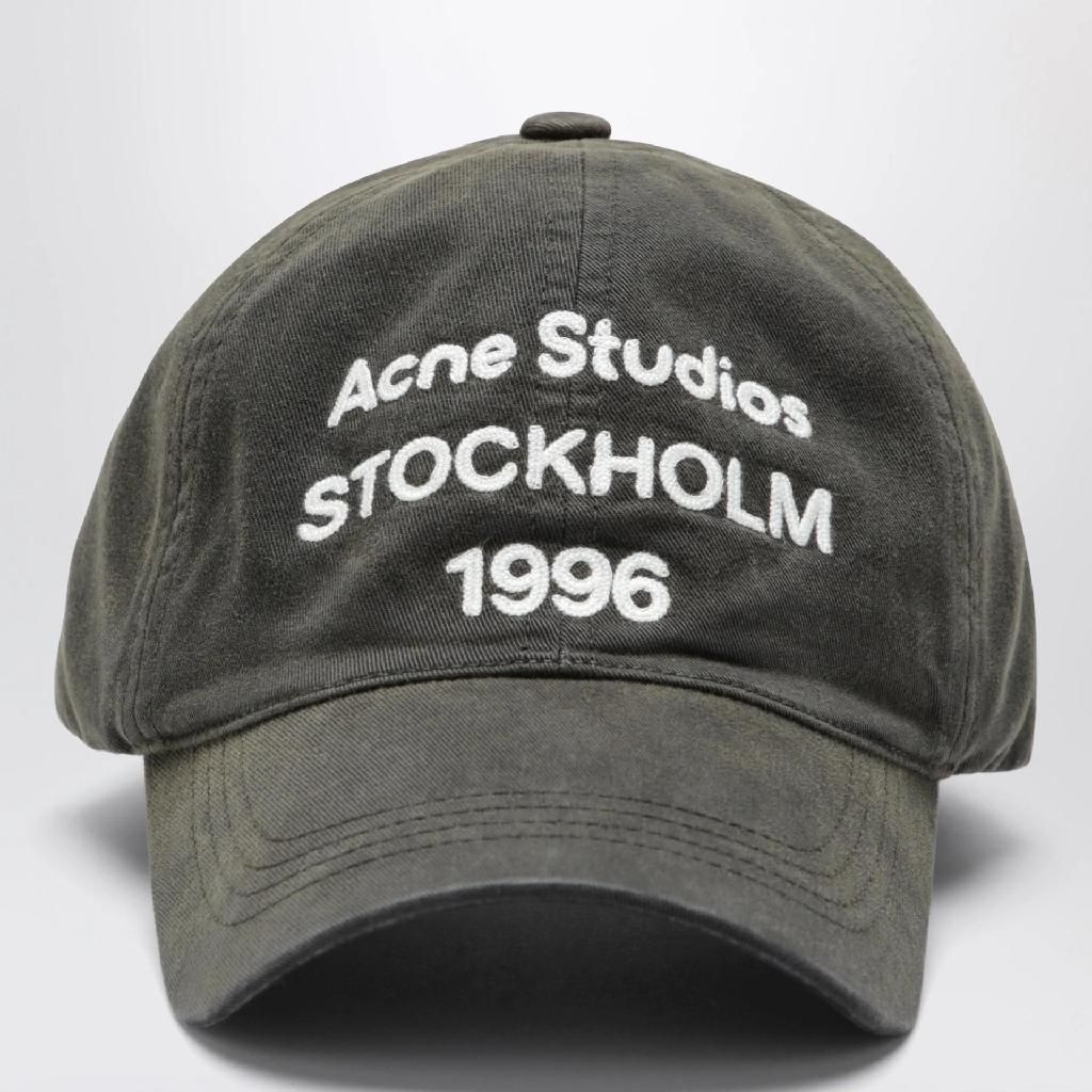 아크네 스튜디오 [해외] 아크네 스튜디오 Baseball cap with logo in faded black C40477DCO/XN_ACNE-BM0_100-U Black  [관부가세포함]
