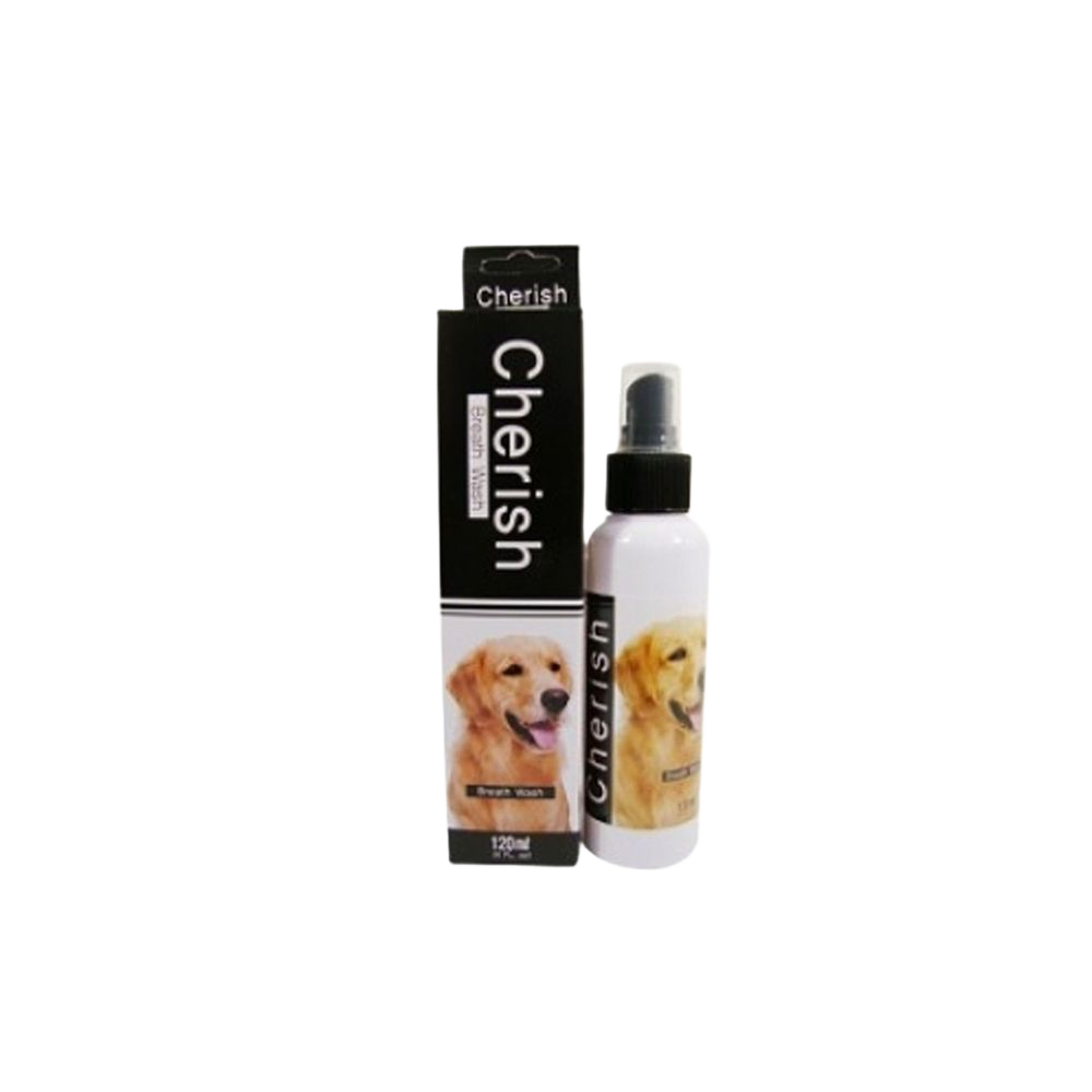 PRN협력사 MB7 체리쉬 강아지 구강청정제 120ml 강아지잇몸영양제